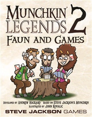 SJ1496 Munchkin Legends Card Game 2: Faun And Games published by Steve Jackson Games
