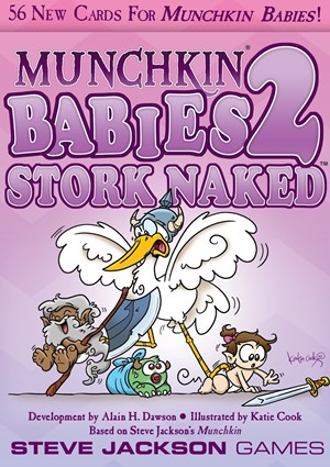 SJ1528 Munchkin Card Game: Babies 2 Stork Naked published by Steve Jackson Games