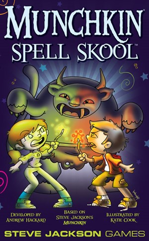 SJ1545 Munchkin Card Game: Spell Skool published by Steve Jackson Games