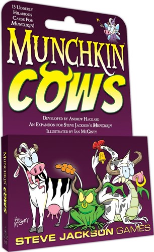 SJ1549 Munchkin Card Game: Cows Expansion published by Steve Jackson Games