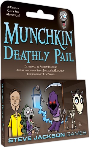SJ1550 Munchkin Card Game: Deathly Pail Expansion published by Steve Jackson Games
