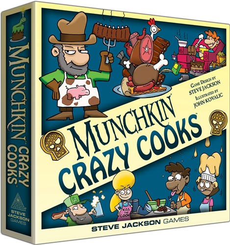 SJ1567 Munchkin Crazy Cooks Card Game published by Steve Jackson Games