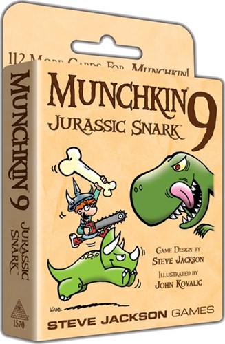 SJ1570 Munchkin Card Game 9: Jurassic Snark published by Steve Jackson Games