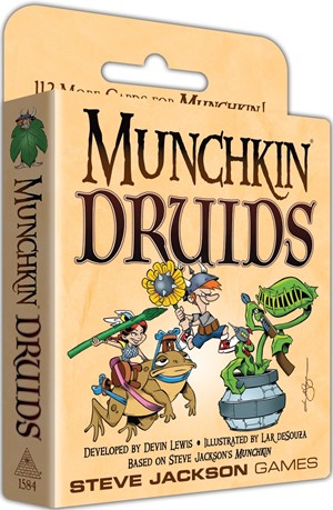 SJ1584 Munchkin Card Game: Druids Expansion published by Steve Jackson Games