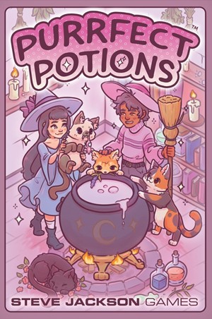 2!SJ1586 Purrfect Potions Card Game published by Steve Jackson Games