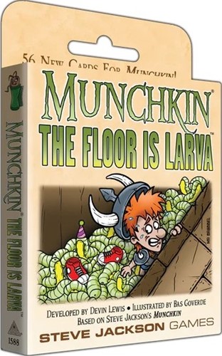 SJ1588 Munchkin Card Game: The Floor Is Larva Expansion published by Steve Jackson Games