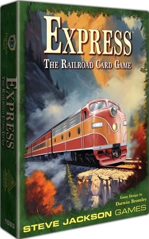 2!SJ1593 Express: The Railroad Card Game published by Steve Jackson Games