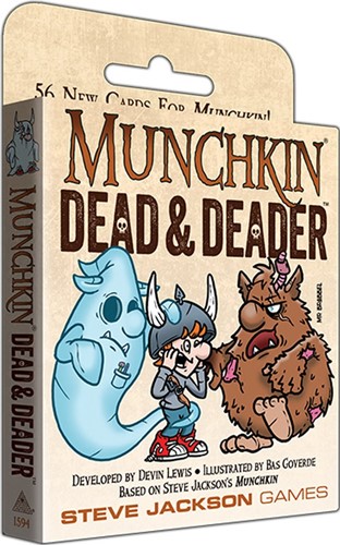 SJ1594 Munchkin Card Game: Dead And Deader Expansion published by Steve Jackson Games