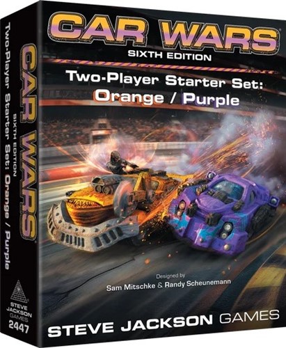 Car Wars Board Game: Sixth Edition: Two-Player Starter Set: Orange / Purple