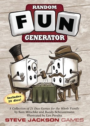 SJ3013 Random Fun Generator: A Collection Of Dice Games published by Steve Jackson Games