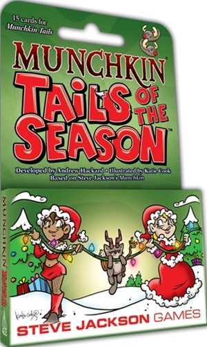 SJ4223 Munchkin Tails Card Game: Tails Of The Season Expansion published by Steve Jackson Games
