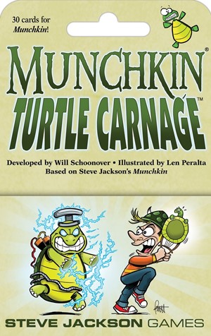 SJ4275 Munchkin Card Game: Turtle Carnage Expansion published by Steve Jackson Games
