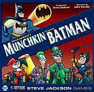 SJ4441 Munchkin Card Game: Batman Edition published by Steve Jackson Games