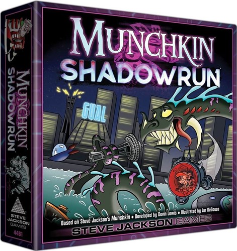 SJ4461 Munchkin Card Game: Shadowrun published by Steve Jackson Games