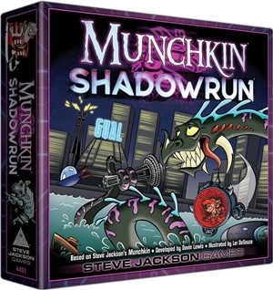 SJ4461 Munchkin Card Game: Shadowrun published by Steve Jackson Games