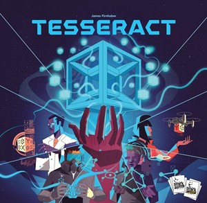 2!SND1010 Tesseract Board Game published by Smirk and Laughter