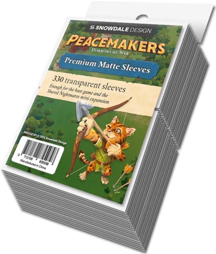 SNOSWG242101 Peacemakers Board Game: Horrors Of War Sleeve Pack published by Snowdale Design