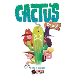 2!SSG10031 Cactus Town Card Game published by Second Gate Games