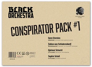 STG2108EN Black Orchestra Board Game: Conspirator Pack #1 published by Starling Games