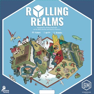 2!STM450 Rolling Realms Dice Game published by Stonemaier Games