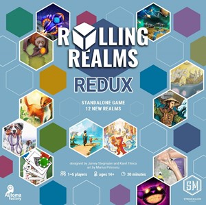 2!STM496 Rolling Realms Redux Dice Game published by Stonemaier Games