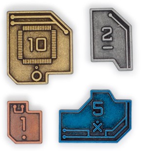 2!STM951 Vantage Board Game: Metal Coins published by Stonemaier Games
