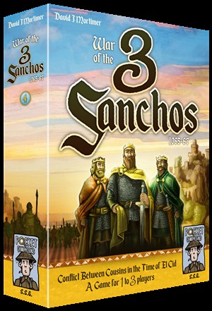 SUST3SEN War Of The Three Sanchos Board Game published by Surprised Stare Games