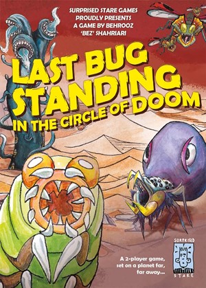 2!SUSTLBS01 Last Bug Standing In The Circle Of Doom Board Game published by Surprised Stare Games