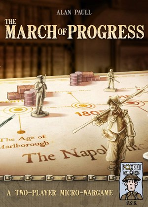 SUSTMAR01 The March Of Progress Card Game published by Surprised Stare Games