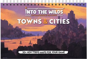 2!TCITW02002 Into The Wilds Battlemap Book: Volume 3: Towns And Cities published by Tom Cartos