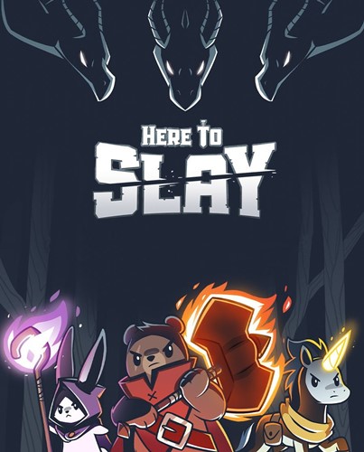 TEE4867HSBSG1 Here To Slay Card Game published by Unstable Unicorns