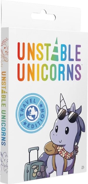 TEE4995UUBSG1 Unstable Unicorns Card Game: Travel Edition published by TeeTurtle