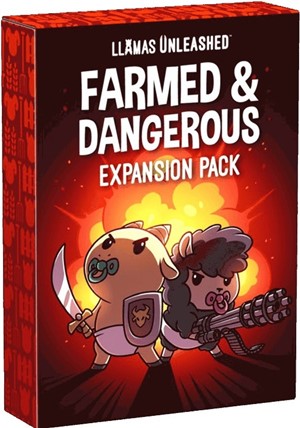 TEE5623LUEXP1 Llamas Unleashed Card Game: Farmed And Dangerous Expansion published by TeeTurtle
