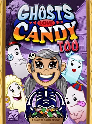TFC25000 Ghosts Love Candy Too Card Game published by 25th Century Games
