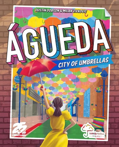 TFC36000 Agueda Board Game: City Of Umbrellas published by 25th Century Games