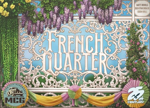 TFC43000 French Quarter Board Game published by 25th Century Games
