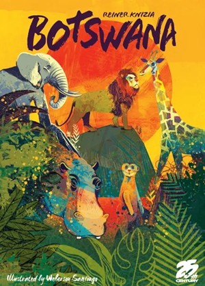TFC84000 Botswana Board Game published by 25th Century Games