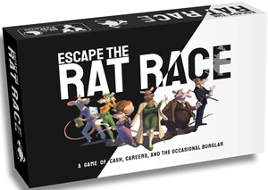 3!TG1993 Escape The Rat Race Card Game published by Treesap Games