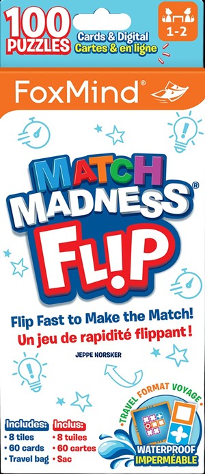 3!THK100365 Match Madness Flip Board Game published by Kosmos Games