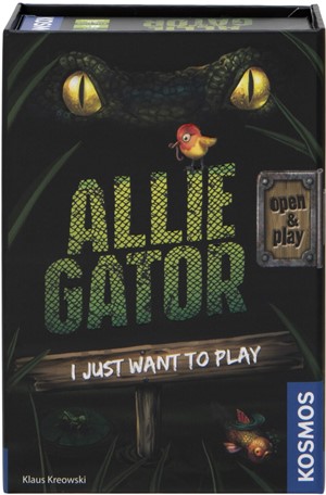 2!THK683023 Allie Gator Card Game published by Kosmos Games 
