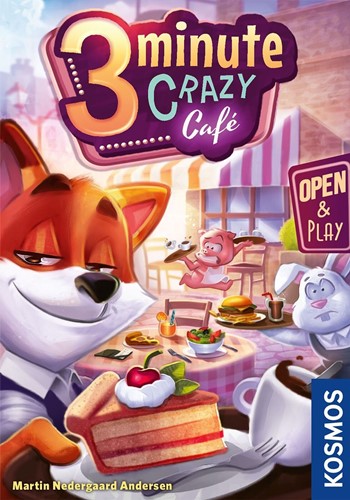 THK683788 3 Minute Crazy Cafe Board Game published by Kosmos Games