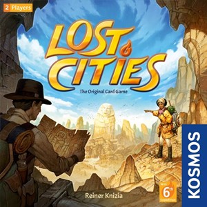 THK691820 Lost Cities Card Game published by Kosmos Games 
