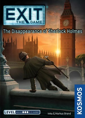 THK692866 EXIT Card Game: The Disappearance Of Sherlock Holmes published by Kosmos Games