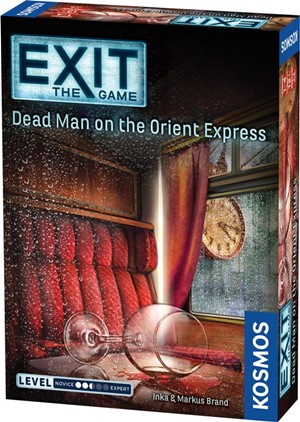 THK694029 EXIT Card Game: Dead Man On The Orient Express published by Kosmos Games 