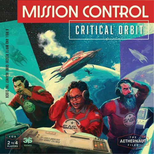 THWSMSCBG001 Mission Control Board Game: Critical Orbit published by Th3rd World Studios