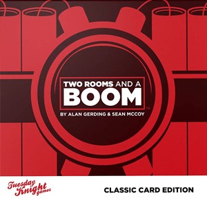 TKGTRB001 Two Rooms And A Boom Coard Game published by Tuesday Knight Games