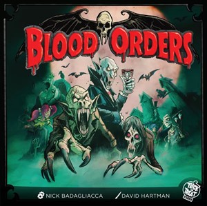 2!TPQBOB01 Blood Orders Board Game published by Trick Or Treat Games