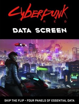 2!TRGCR3011 Cyberpunk 2020 RPG: Red Data Screen published by R Talsorian Games