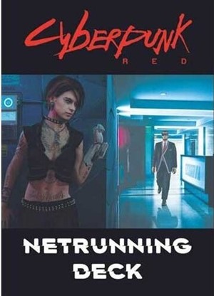 2!TRGCR3031 Cyberpunk 2020 RPG: Red Netrunning Deck published by R Talsorian Games
