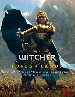 TRGWI11011 The Witcher Pen And Paper RPG: Lords And Lands GM Screen published by R Talsorian Games